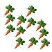 Carrot Cakes Decorations(14307) - Carrots Shaped Edible Hard Sugar Decorations (12 pcs.)