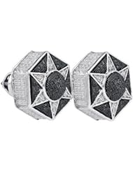 0.19CTW-DIA MICRO-PAVE EARRINGS