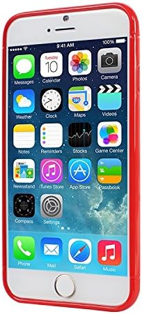 iphone 6 Plus Cases,Golden fame [Dot] Apple iPhone 6 Case Premium Slim Fit Flexible TPU Case for Apple iPhone 6 Plus (5.5") - Red