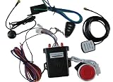 GSI Super Quality Motorcycle Waterproof GPS Alarm Tracking System - Remotely Disarm and Cut Engine, Pinpoint Motorcycle Location by Phone at All Times - Alarm by Voice or SMS Text Messages - Requires GSM Sim Card by Cingular or T-Mobile Etc. - For Suzuki, Honda, Yamaha, Kawasaki, Ducati, Harley Davidson, Etc.