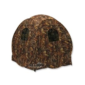 Click here to buy KillZone Hunting Pop-Up Ground Blind Turkey Deer 3Y.