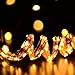 Copper Wire Lights Strings, LTROP 16ft 50 LED Battery Powered Starry String Lights, Ambiance Lighting Décor Rope Light for Outdoor, Garden, Home, Party, Christmas (Battery Not Included)- Warm White