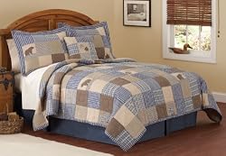 Cedar Canyon Blue King Quilt
