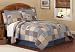 Cedar Canyon Blue King Quilt