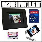 Photo : Matsunichi PF-5E Photoblitz 5.6 Inch Digital Picture Frame w/ Accessory Kit