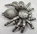 Tarantula Spider Pewter Belt Buckle