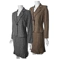 Danny and Nicole Tweed 2-piece Jacket Dress