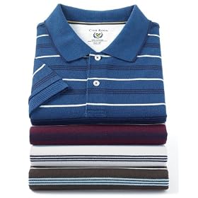 Club Room Shirt, Big and Tall Estate Striped Polo Shirt