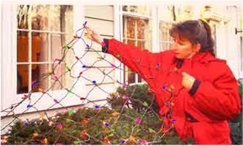 Multi Colored Net Lights Christmas Light Displays [750M]