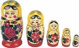 Russian Semyonovskaya matryoska doll