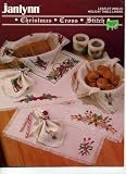 Janlynn Christmas Cross Stitch Holiday Table Linens (Leaflet #900-26)