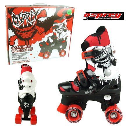 Adjustable Quad Skates Size 3-5 (Boys)