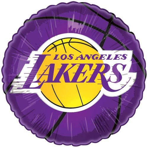 Los Angeles Lakers 18'' Game Day Mylar Balloon
