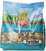Kaytee Forti Diet Pro Health Bird Food for Cockatiel, 5-Pound
