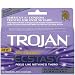 Trojan Her Pleasure Ecstasy Ultrasmooth Lubricant Premium Latex Condoms 10 ct (Pack of 3)