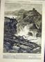 1858 Mountain Torrent Morning Creswick Old Print
