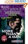 More Than a Man (Harlequin Larger Print Intrigue)
