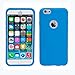 Bear Motion for iPhone 6 4.7 Case - Full Body Case Cover for iPhone 6 4.7 Inch Case Cover with Built in Screen Protector (Blue)