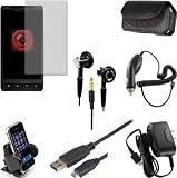 Accessory Bundle (7in1) for Motorola Droid X (MB810) Verizon Wireless - Custom Pack by MAGBAY