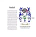 Teasdale Coat of Arms/ Family Crest on Fine Paper and Family History (IN Stock)