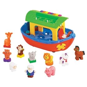 International Playthings iPlay Interactive and Musical Animal Activity Ark by I-Play