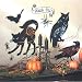 8 Halloween Vinyl Stickers Owl Cat Crow for Your Walls Etc