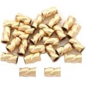 25 Gold Filled Crimp Tube Beads Jewelry Beading 3mm