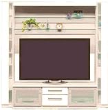 140 ローテレビ台 TV台 WH/ダーク