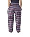 Lannaclothesdesign Women's Smocked Paisley Muang Style Handmade Yoga Harem Pants