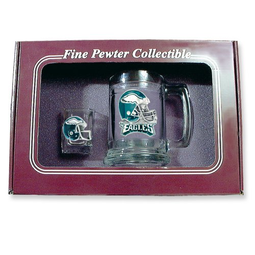 Philadelphia Eagles Shot Glass and Mug Set