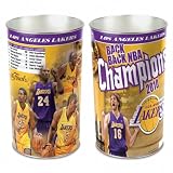 Los Angeles Lakers 2010 NBA Champions Wastebasket