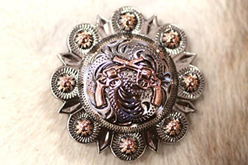 Challenger Tack Horse 4 Conchos Concho Rhinestone Horse Saddle Western Bridle Cross Co227