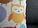 Decorbox Cotton Linen Square Throw Pillow Case Decorative Cushion Cover Pillowcase Cartoon Cute Owls and Trees 18 