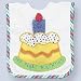 Baby : First Birthday Pull-Over Bib and Washcloth
