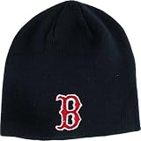 Boston Red Sox Frayed Logo Navy Beanie Hat/Cap
