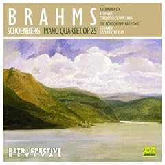 Brahms/Schoenberg: Piano Quartet Op.25; Rachmaninov/Respighi: Cinq Etudes-Tableaux