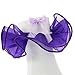 Girls Celebration Nylon Socks with Organza Trim