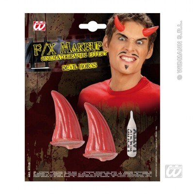 F/X Makeup DEVIL HORNS red - Kinoreife Grusel-Effekte