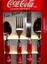 16PC STAINLESS FLATWARE COCA-COLA