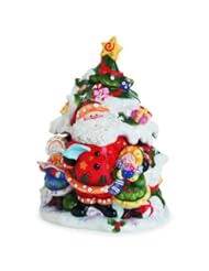 Fitz and Floyd Singing Santa Tree Cookie Jar