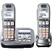 Panasonic KX-TG6592EM Twin Pack Big Button DECT Phone with 40 minute TAM