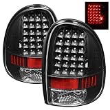 Spyder Auto ALT-ON-DC96-LED-BK Dodge Caravan/Grand Caravan/Dodge Durango/Chrysler Town and Country/Plymouth Voyager/Grand Voyager Black LED Tail Light
