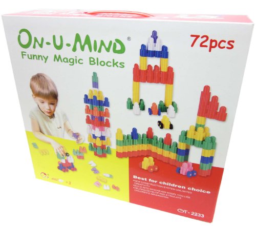 Buy GSI Quality Educational Intelli-Build Series Magic Blocks Game, 72 Pieces - For Toddlers And Young Children