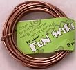 Fun Wire 18 Gauge Coil - Icy Copper
