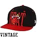 New Era Step Above Miami Heat Snapback Hat Black. Size: