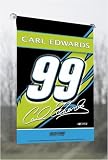 Carl Edwards #99 2-Sided Garden Flag (13