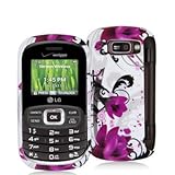 Electromaster(TM) Brand - Red Flowers Design Crystal Hard Skin Case Cover N ....