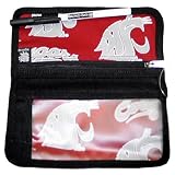 Washington State Cougars Crimson Checkbook Cover