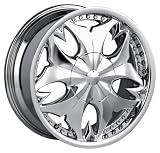 Mazzi Fatal 345 Chrome Wheel (17x7"/10x110mm)