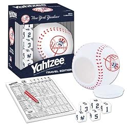New York Yankees Travel Edition Yahtzee by USAopoly